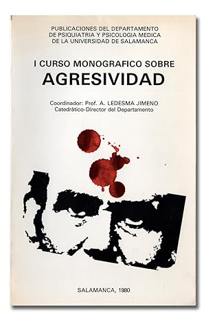 Imagen del vendedor de I curso monogrfico sobre agresividad. a la venta por Librera Berceo (Libros Antiguos)