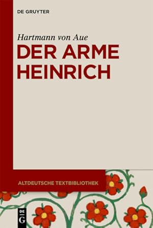 Bild des Verkufers fr Der arme Heinrich zum Verkauf von antiquariat rotschildt, Per Jendryschik
