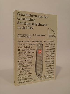 Imagen del vendedor de Geschichten aus der Geschichte der Deutschschweiz nach 1945. a la venta por ANTIQUARIAT Franke BRUDDENBOOKS