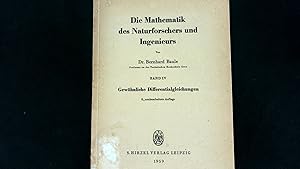 Bild des Verkufers fr Die Mathematik des Naturforschers und Ingenieurs, Bd. 4. Gewo?hnliche Differentialgleichungen. zum Verkauf von Antiquariat Bookfarm