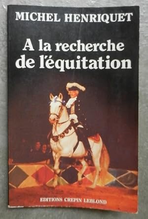 A la recherche de l'équitation.