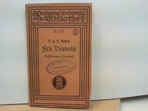 Bild des Verkufers fr D. F. Auber : Fra Diavolo - Komische Oper in drei Aufzgen - vollstndiges Buch zum Verkauf von ABC Versand e.K.