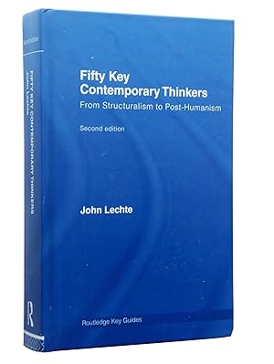 Immagine del venditore per Fifty Key Contemporary Thinkers: From Structuralism to Post-Humanism (Routledge Key Guides) venduto da Bowman Books