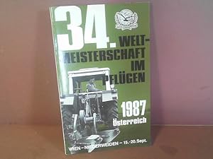 Seller image for Offizielles Handbuch der 34.Weltmeisterschaft im Pflgen, 1987 sterreich. for sale by Antiquariat Deinbacher