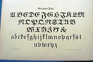 Seller image for LETTERING PLATE: GERMAN TEXT for sale by JBK Books