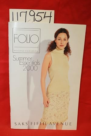 Image du vendeur pour Folio Summer Essentials 2000 mis en vente par Princeton Antiques Bookshop