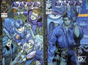 Seller image for Neon Cyber #1+2 (1999) First Printings FN/VF for sale by WeBuyBooks