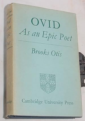 Seller image for Ovid as an Epic Poet for sale by R Bryan Old Books