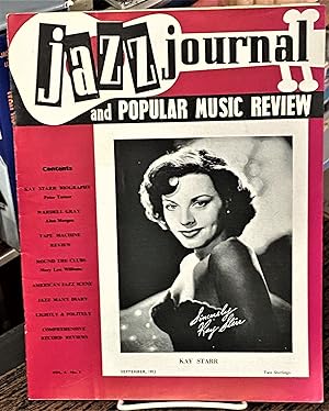 Jazz Journal and Popular Music Review, September 1953