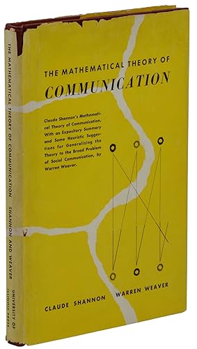 Image du vendeur pour The Mathematical Theory of Communication mis en vente par Burnside Rare Books, ABAA