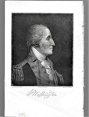 Bild des Verkufers fr George Washington Portrait zum Verkauf von Legacy Books II