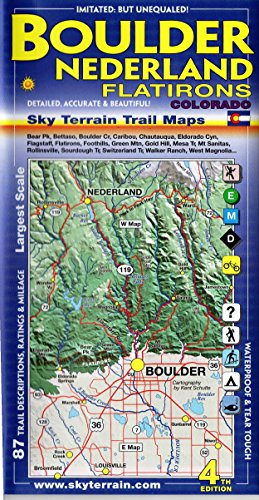 Bild des Verkufers fr Boulder Nederland Trail Map 4th Edition zum Verkauf von Reliant Bookstore