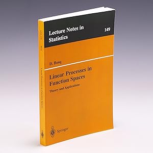 Seller image for Linear Processes in Function Spaces: Theory and Applications (Lecture Notes in Statistics) for sale by Salish Sea Books