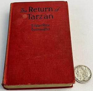 Seller image for THE RETURN OF TARZAN Hardback Novel (Grosset & Dunlap - 1915) for sale by Comics Monster