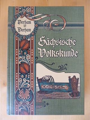 Bild des Verkufers fr Schsische Volkskunde. Unvernderter Nachdruck der Ausgabe von 1903. hrsg. von Robert Wuttke / Weidlich Reprints zum Verkauf von Versandantiquariat Harald Gross