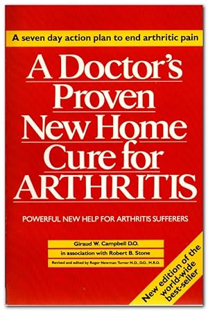 Bild des Verkufers fr A Doctor's Proven New Home Cure For Arthritis zum Verkauf von Darkwood Online T/A BooksinBulgaria