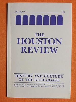 Seller image for The Houston Review Vol. XIV, No. 1 (1992) for sale by GuthrieBooks