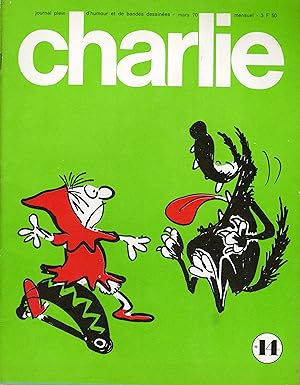 "CHARLIE N°14 / mars 1970" REISER : LE PETIT CHAPERON ROUGE