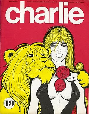 "CHARLIE N°19 / août 1970" PICHARD et WOLINSKI : PAULETTE