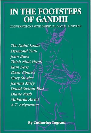 Seller image for IN THE FOOTSTEPS OF GANDHI; CONVERSATIONS WITH SPRITUAL SOCIAL ACTIVISTS for sale by Columbia Books, ABAA/ILAB, MWABA
