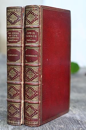 Bild des Verkufers fr Life in London; or, The Day and Night Scenes of Jerry Hawthorne, Esq., and His Elegant Friend Corinthian Tom, Accompanied by Bob Logic, The Oxonian, in their Rambles and Sprees through the Metropolis. Together with: Pierce Egan's Finish to the Adventures of Tom, Jerry, and Logic in Their Pursuits to Life In and Out of London zum Verkauf von Possum Books