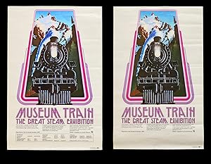 [Poster] Museum Train : The Great Steam Exhibition / Steampower and British Columbia : 1830's - 1...