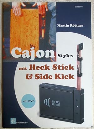 Bild des Verkufers fr Cajon styles mit heck stick & side kick : mit DVD zum Verkauf von VersandAntiquariat Claus Sydow