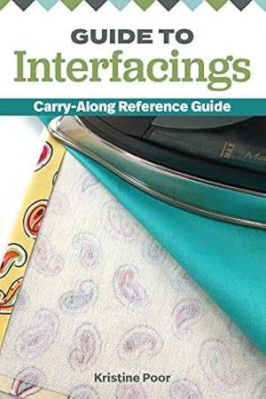 Seller image for Guide to Interfacings: Carry-along Reference Guide (Landauer) How to Choose and Use the Right Fusible Product for Your Projects, from Foam to Web; Handy 4x6 Pocket-Size Fits Easily in Quilting Bag by Kristine Poor [Paperback ] for sale by booksXpress