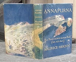 Annapurna Conquest Of The First 8000-Meter Peak [26,493 feet] -- 1952 FIRST PRINTING of First UK ...