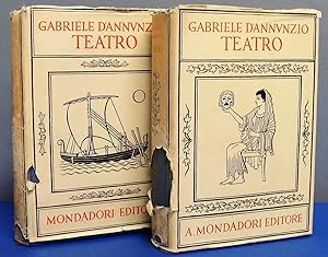 Gabriele D'Annunzio - Teatro (2 voll.) - 1949/1950