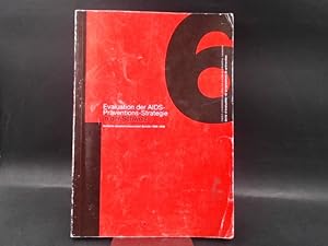 Imagen del vendedor de Evaluation der AIDS-Prventions-Strategie in der Schweiz. Sechster zusammenfassender Bericht 1996-1998. a la venta por Antiquariat Kelifer