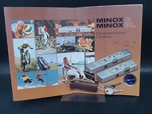 Minox C/Minox BL. Die feinen kleinen Cameras. [Minox GmbH. Optische und Feinmechanische Werke, Gi...