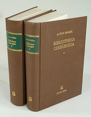 Bild des Verkufers fr Bibliotheca Chirurgica 2 Bnde. zum Verkauf von Antiquariat Dorner