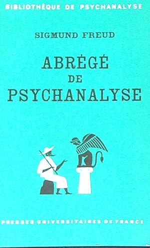 Image du vendeur pour Abrege de Psychanalyse mis en vente par Librodifaccia