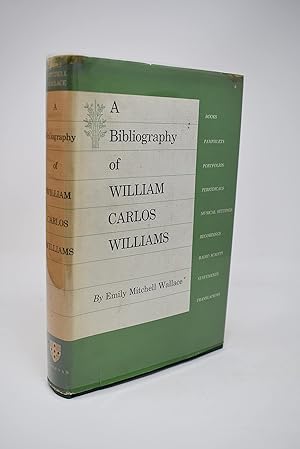 Bild des Verkufers fr A Bibliography of William Carlos Williams zum Verkauf von Alder Bookshop UK