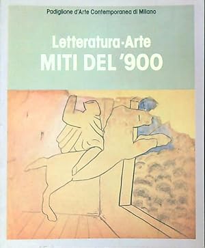 Bild des Verkufers fr Letteratura - Arte Miti del'900 zum Verkauf von Librodifaccia