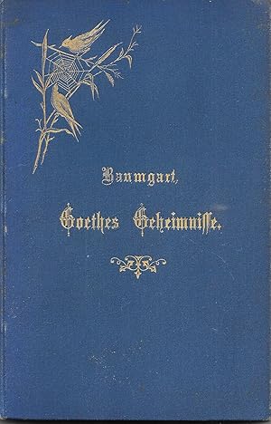 Seller image for Goethes "Geheimnisse" und seine "Indischen Legenden" for sale by Antiquariat Christian Wulff
