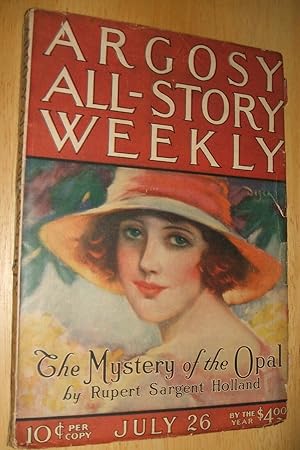 Imagen del vendedor de Argosy All-Story Weekly July 26, 1924 Volume CLXI Number 6 a la venta por biblioboy