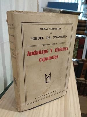 Imagen del vendedor de Andanzas y visiones espaolas a la venta por Libros Antuano