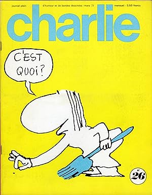 "CHARLIE N°26 / mars 1971" COPI : C'est quoi ?