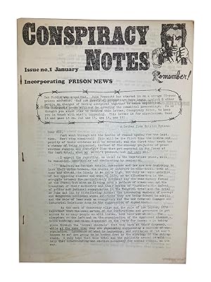 Conspiracy Notes - Issue No.1