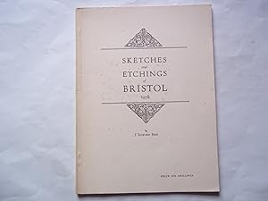 Imagen del vendedor de A Collection of Sketches and Etchings of Bristol. a la venta por Carmarthenshire Rare Books