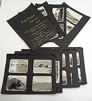 [MIDDLE EAST / MINEALOGY / SCIENTIFIC VOYAGES] Original twenty-three gelatin silver photos docume...