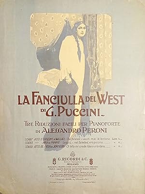 Immagine del venditore per Spartiti - La Fanciulla del West di G. Puccini - Atto III - Aria di Johnson venduto da Chartaland