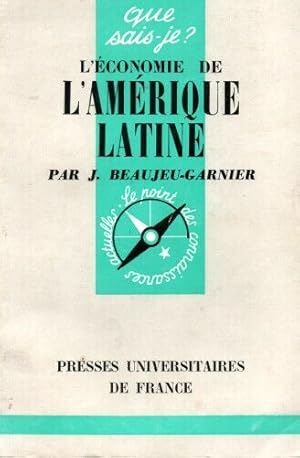 Seller image for L'2conomie de L'amrique Latine for sale by dansmongarage