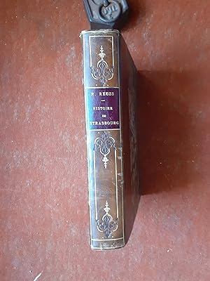 Histoire de Strasbourg depuis ses origines jusqu'à nos jours