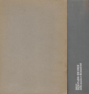 Seller image for Nuovo Dizionario Ricordi della musica e dei musicisti for sale by Biblioteca di Babele