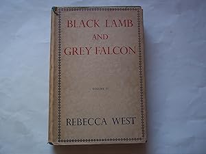 Black Lamb and Grey Falcon. The Record of a Journey through Yugoslavia in 1937. VOLUME 2. ONLY.