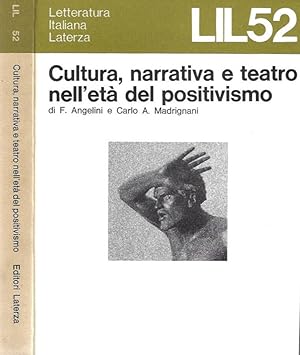 Bild des Verkufers fr Cultura, narrativa e teatro nell'et del positivismo zum Verkauf von Biblioteca di Babele