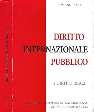 Bild des Verkufers fr Diritto Internazionale Pubblico. I diritti reali zum Verkauf von Biblioteca di Babele